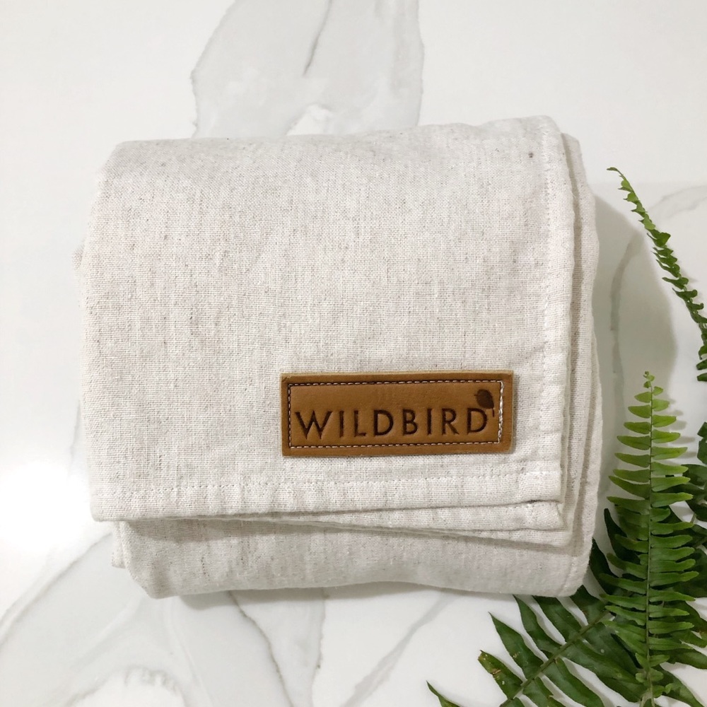 SOLD // RARE Wildbird SWALLOW Dbl Chambray